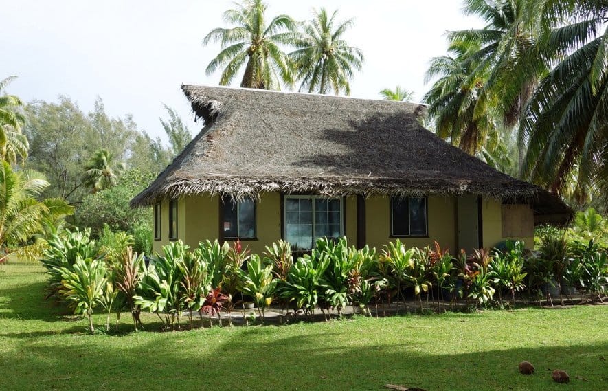 The caretaker lives on the island and takes care of your private island