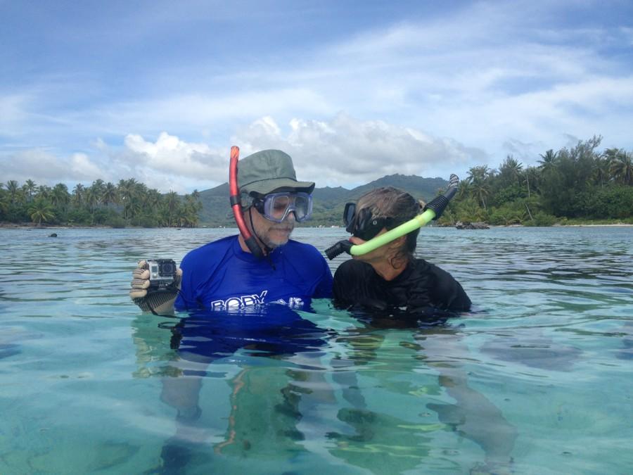 snorkling by your Tahiti island for sale 